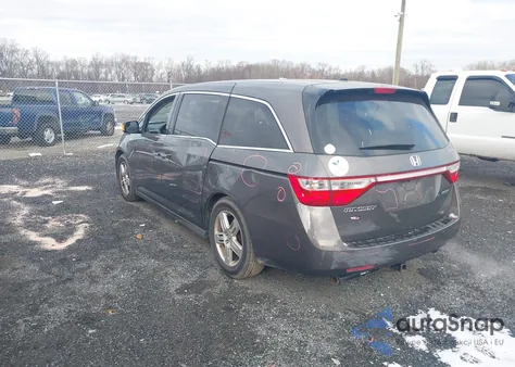 2012 Honda Odyssey Touring/Touring Elite z USA, uszkodzony, nr VIN 5FNRL5H9XCB107917